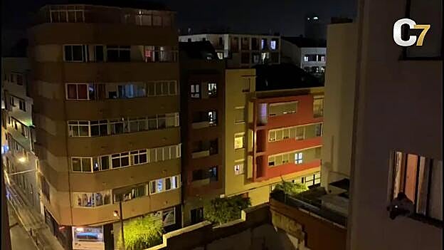 Caceroladas durante el discurso del rey Felipe VI