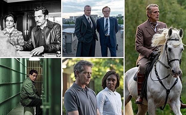 'Arde Madrid', 'Chernobyl', 'Fuga en Dannemora', 'El visitante', 'Watchmen'.