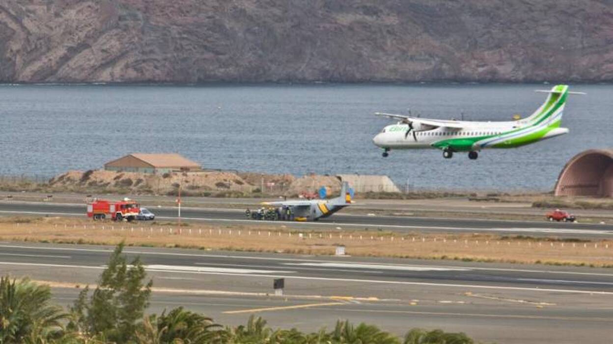 Aena renueva la aproximación al aterrizaje en Gando