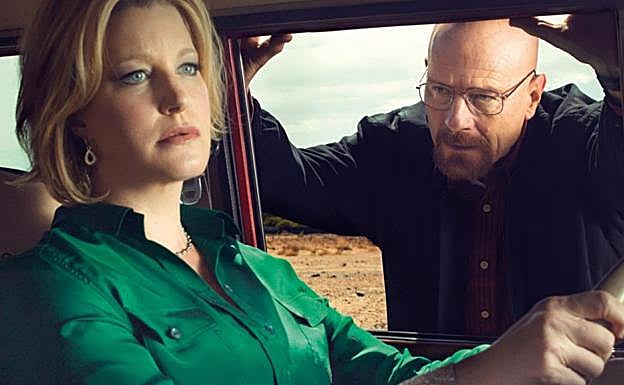 Skyler y Walter White.