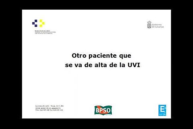 Abandona la UCI del Hospital Molina Orosa