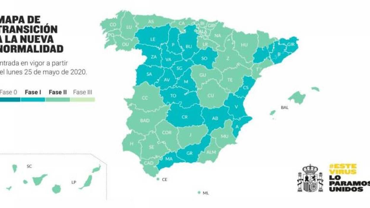 Madrid, Barcelona y Castilla y León pasan de fase
