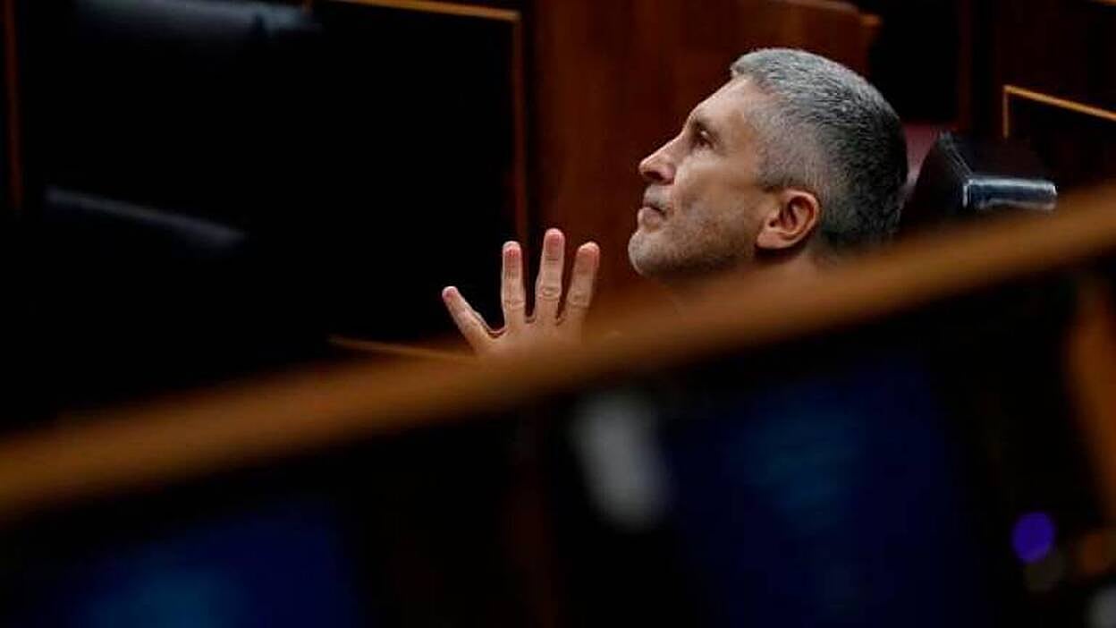 Marlaska esquiva la ofensiva conjunta de PP, Ciudadanos y Vox