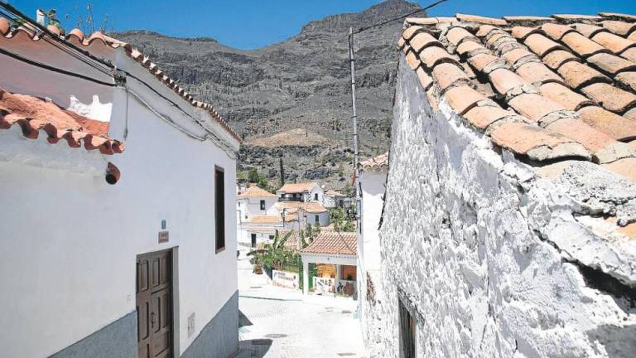 Fataga ya coge carrerilla con los canarios