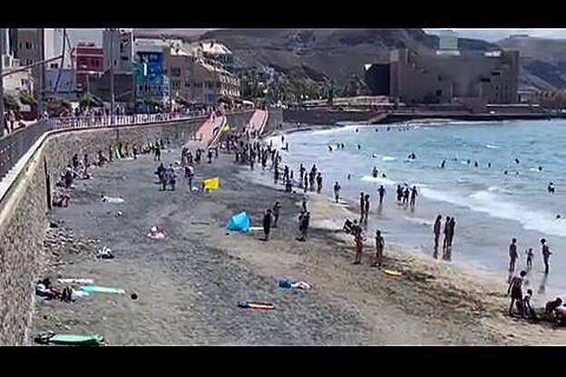 Un dron de la Policía sobrevuela La Cícer