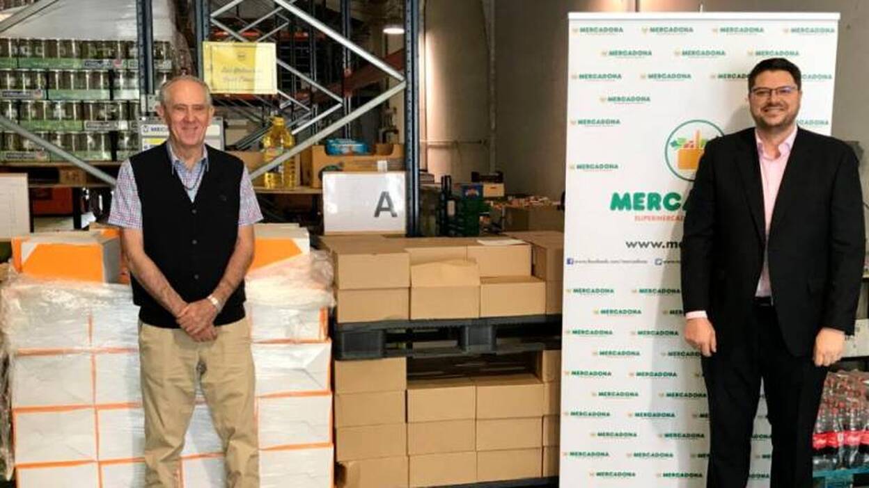 Mercadona dona 30 toneladas a los bancos de alimentos de Canarias