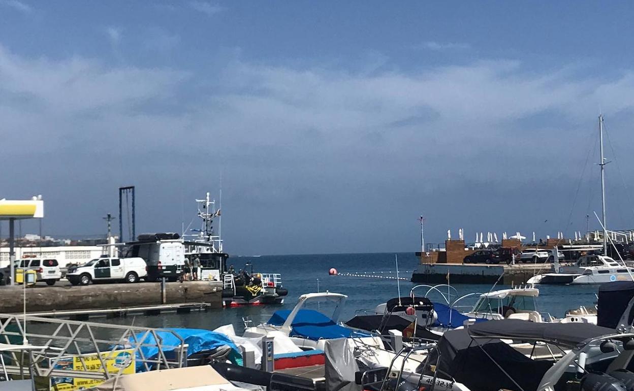 Imagen de archivo del puerto de Pasito Blanco