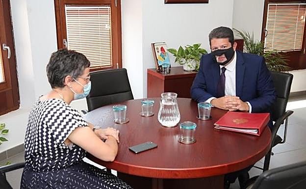 González Laya y Fabian Picardo.