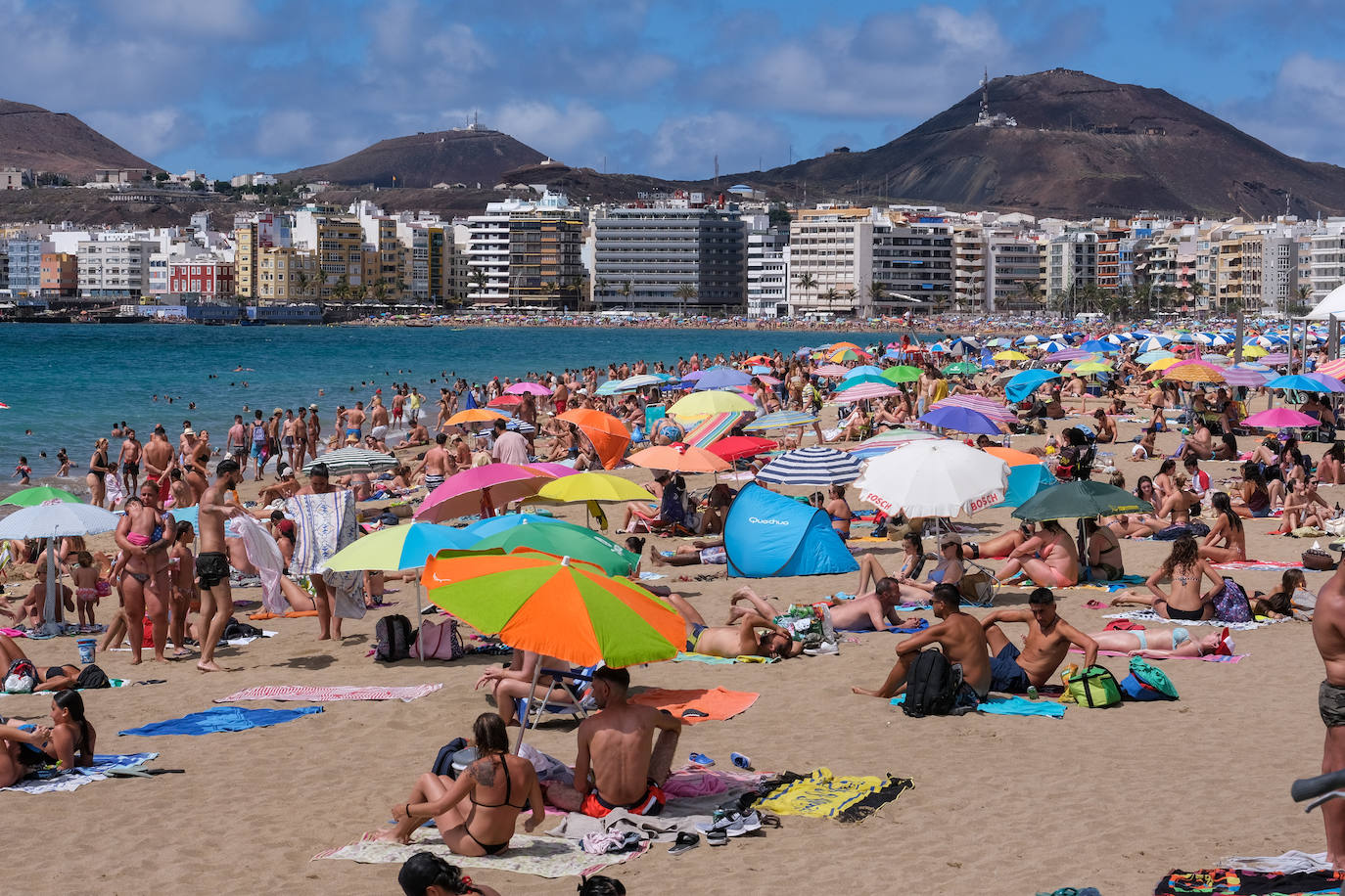 La playa de Las Canteras