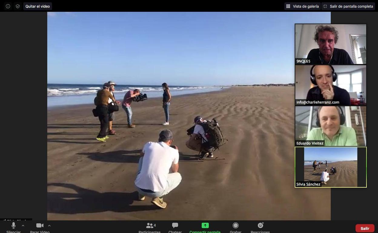 Imagen de una de las localizaciones para la filmación del anuncio. 