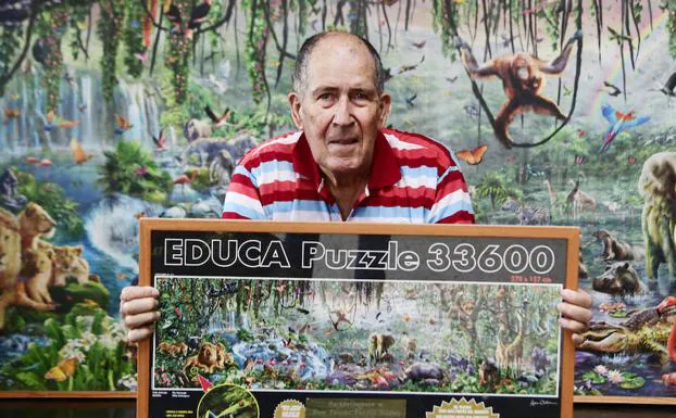 El segundo puzzle más grande del mundo en una sola imagen está en A Guarda  - Telemariñas