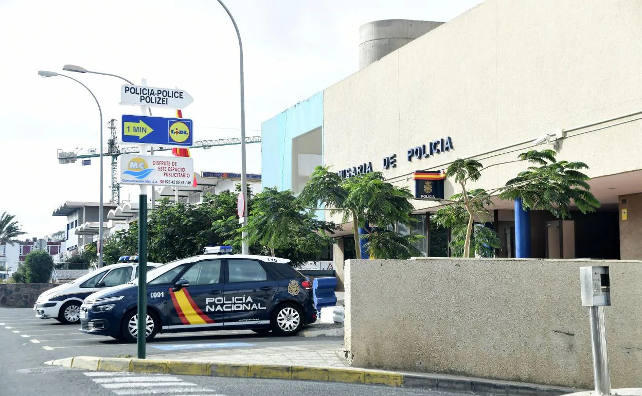 Imagen de la Comisaría Local de Maspalomas de la Policía Nacional. 