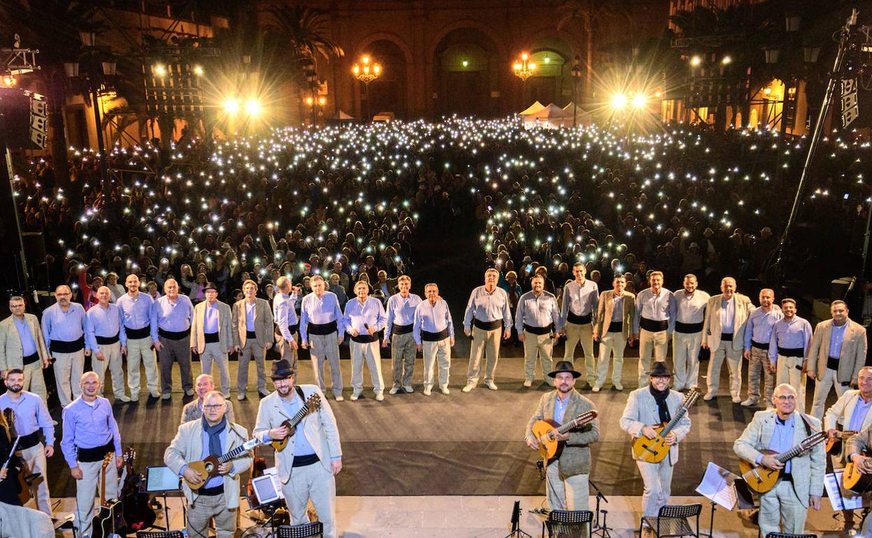 Imagen de archivo de Los Gofiones en la Plaza de Santa Ana. 