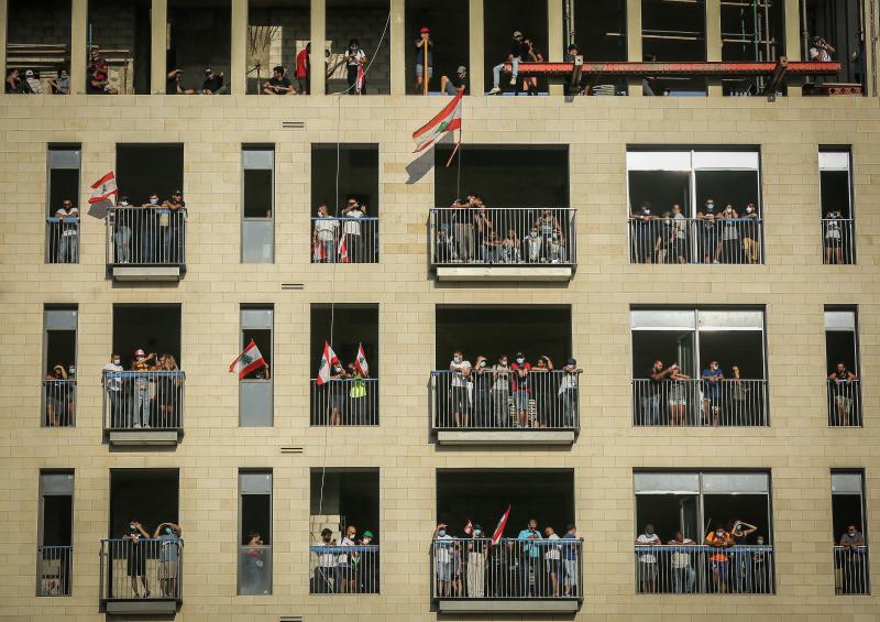 Fotos: Jornada de protestas contra el Gobierno en Beirut