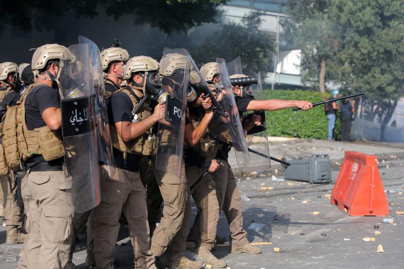 Fotos: Jornada de protestas contra el Gobierno en Beirut