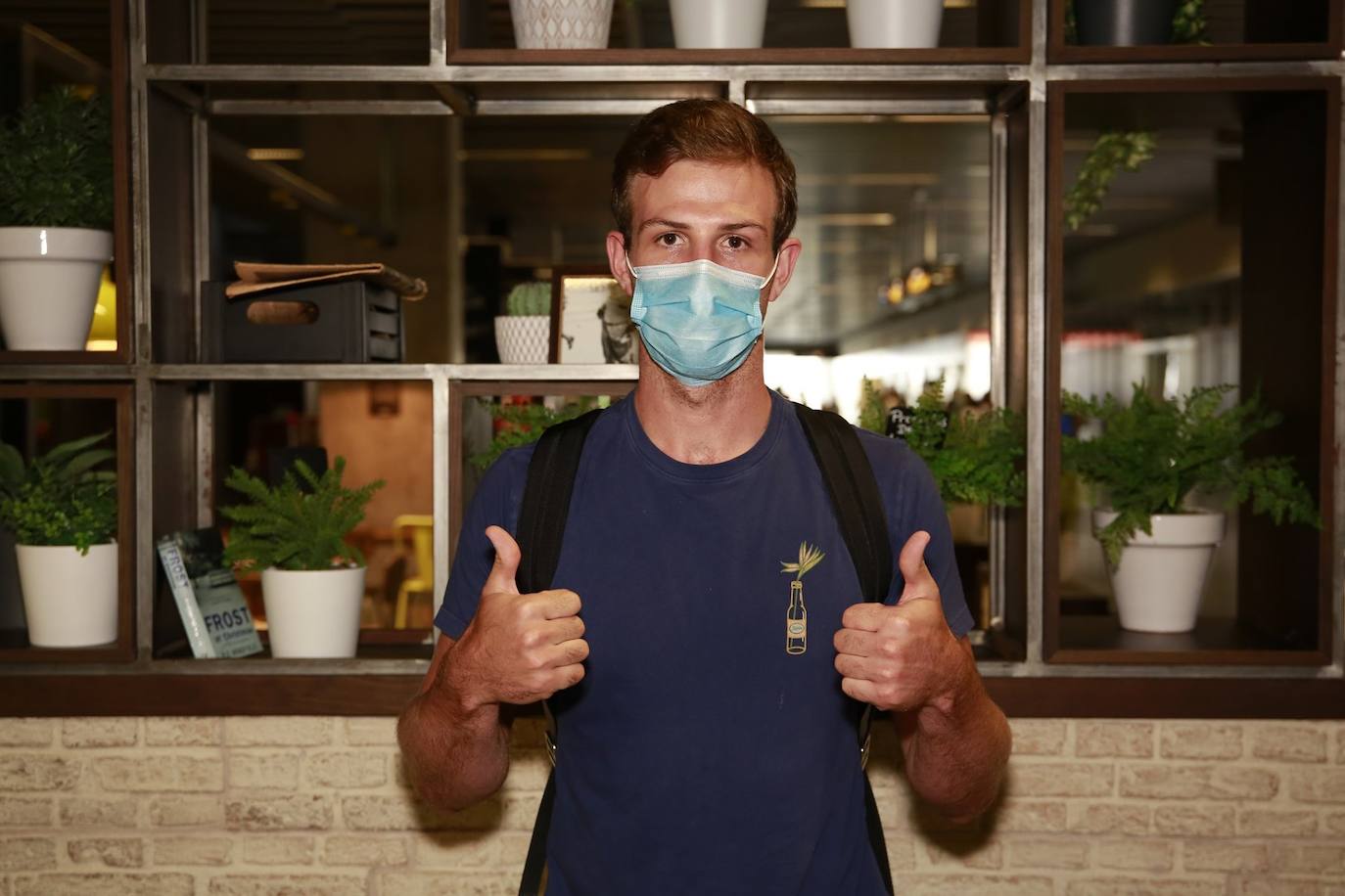 Ferrari aterrizó este domingo en la isla para encarar su temporada con el Herbalife. 