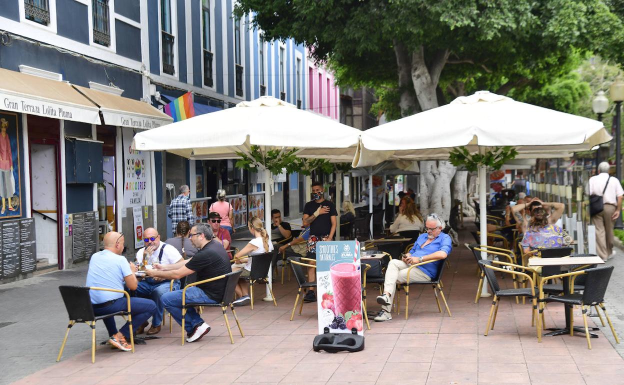 Cafetería en el parque Santa Catalina