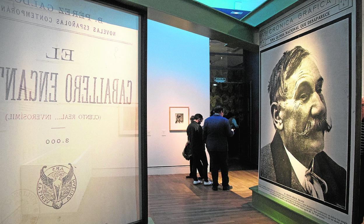 Imagen de archivo de parte de la exposición, en la Biblioteca Nacional, en Madrid. 