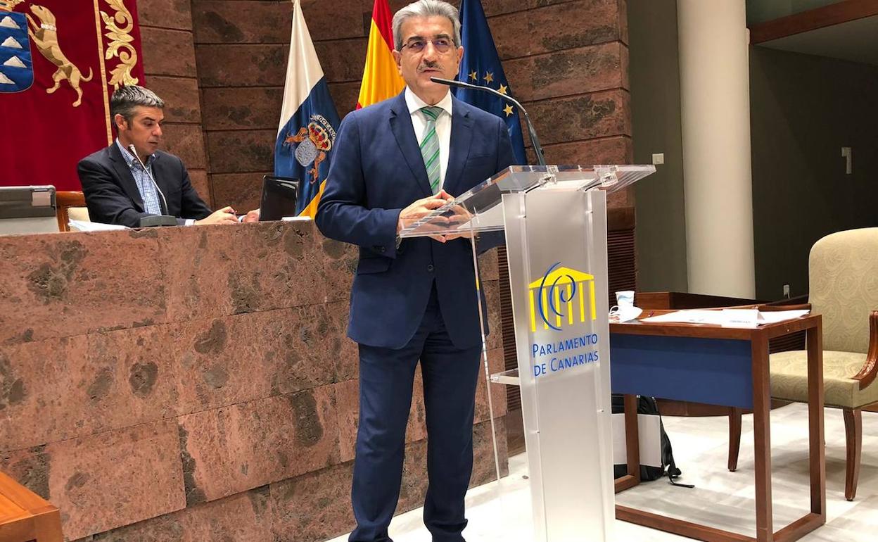 El vicepresidente del Gobierno de Canaria