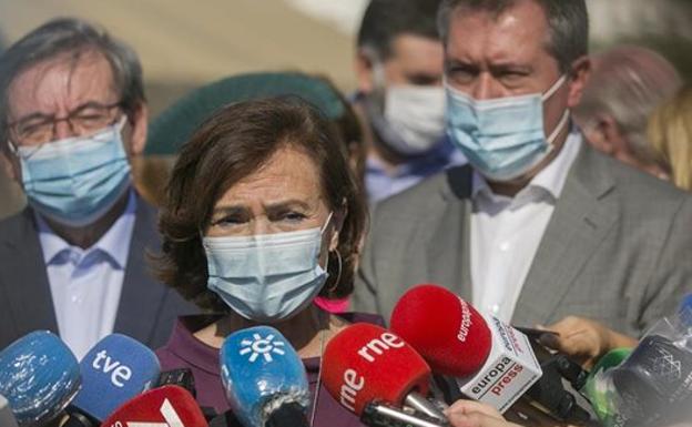 Carmen Calvo, vicepresidenta primera del Gobierno