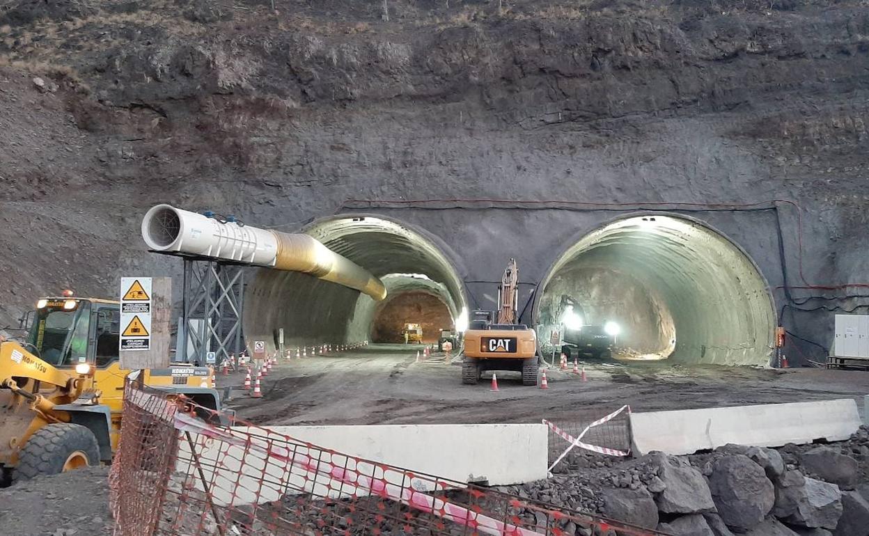Empieza el acelere de la obra de la carretera de La Aldea