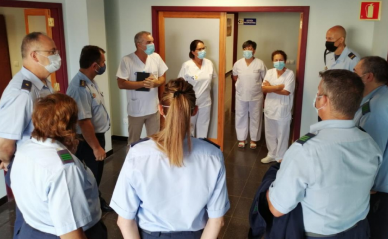 Presentación de rastreadores en el Hospital Doctor José Molina Orosa. 