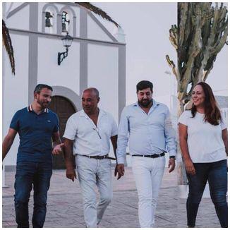 Ediles de CC en San Bartolomé. 