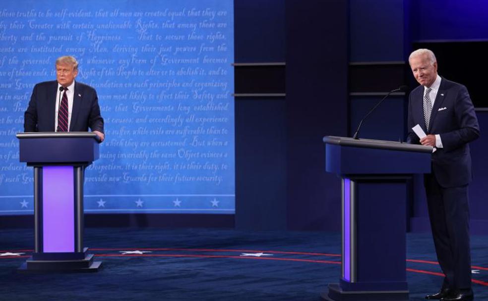 La guerra entre Trump y Biden se reanuda tras el bronco debate presidencial
