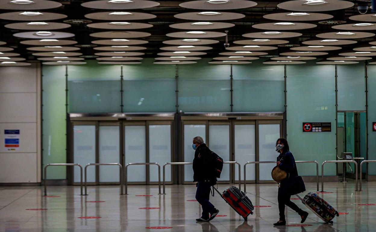 Imagen de archivo del aeropuerto de Barajas. 