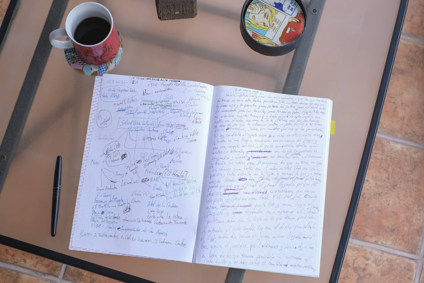 Borador de 'Un tío con una bolsa en la cabeza'. 