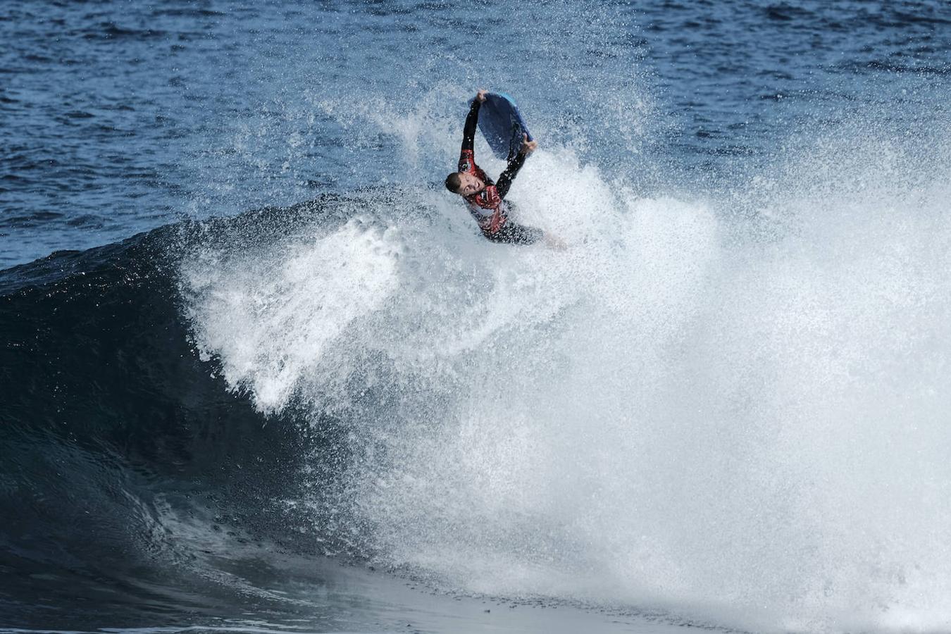 Imagen de uno de los participantes en acción. 