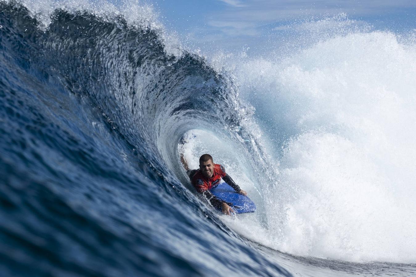 Imagen de uno de los participantes en acción. 