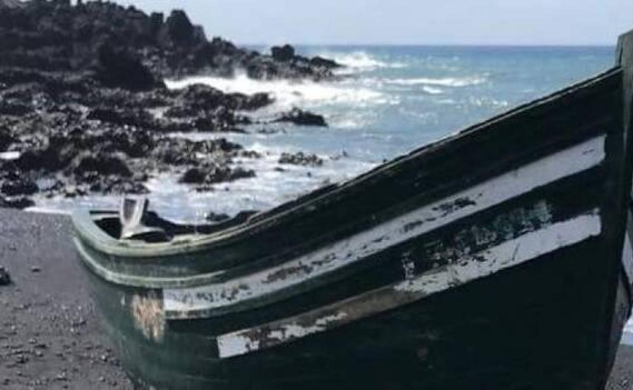 La patera de Punta Mujeres traía 544 kilos de hachís