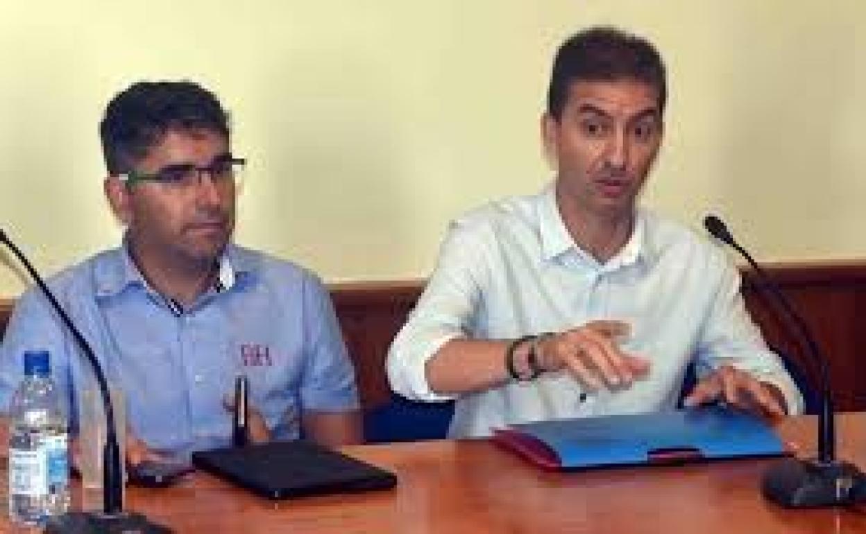 Concejales del PP en San Bartolomé. 