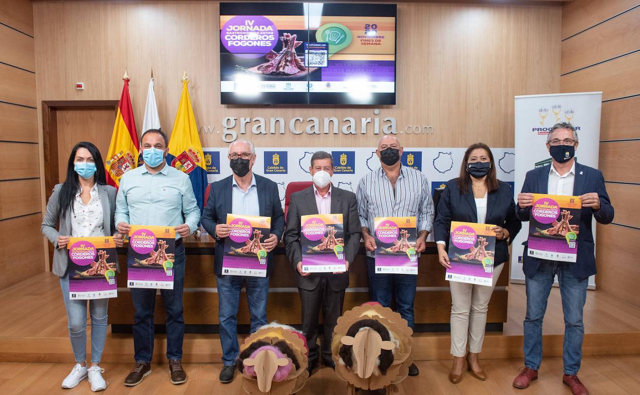 Imagen de la presentación de las jornadas 'Entre corderos y fogones'. 