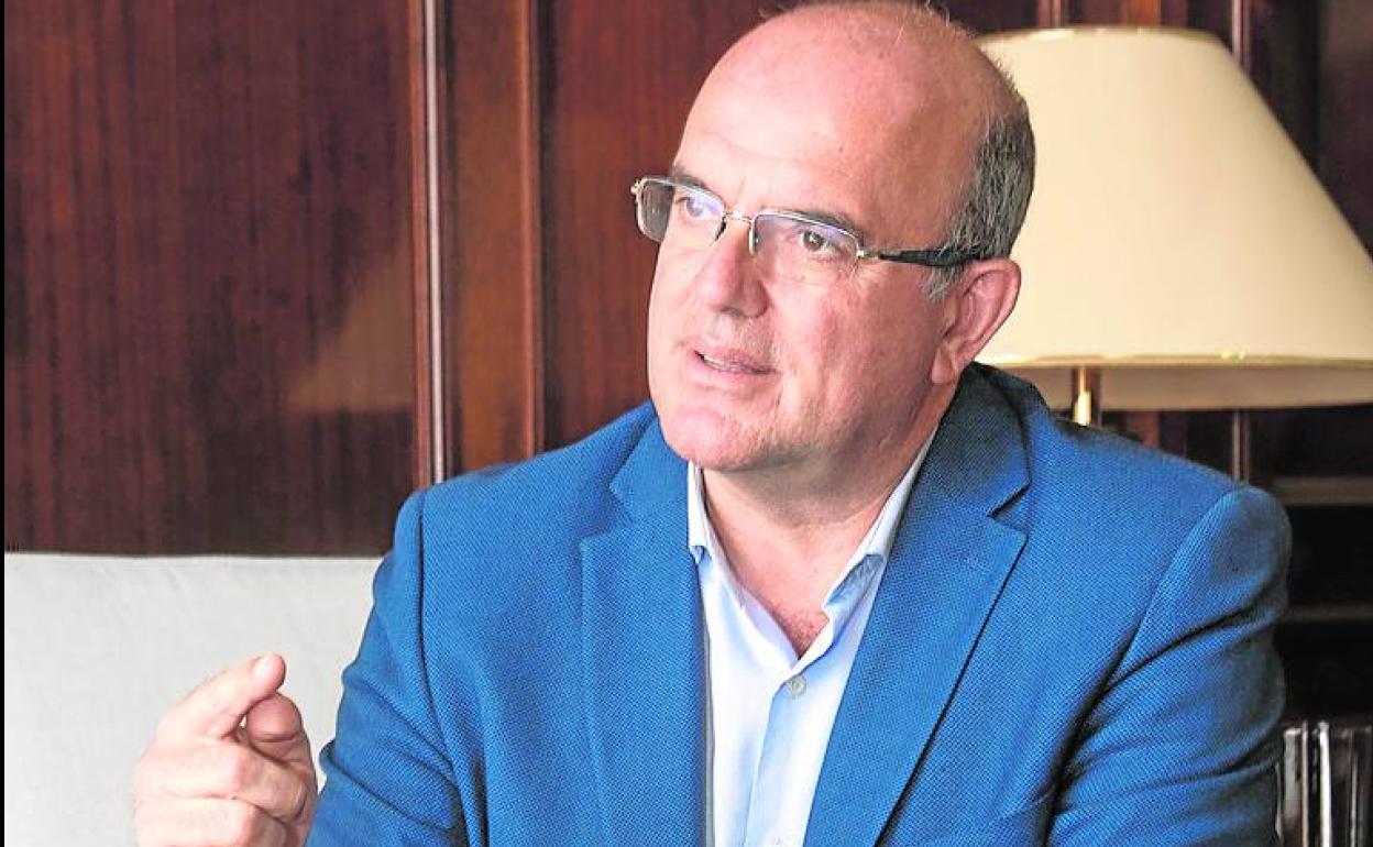 El delegado del Gobierno, Anselmo Pestana. 