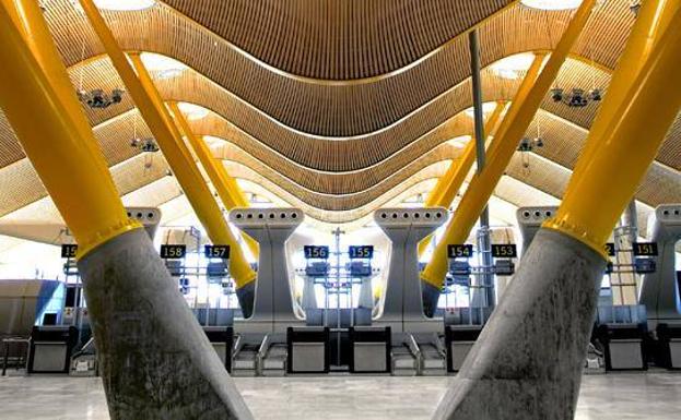 Aeropuerto de Madrid-Barajas. 