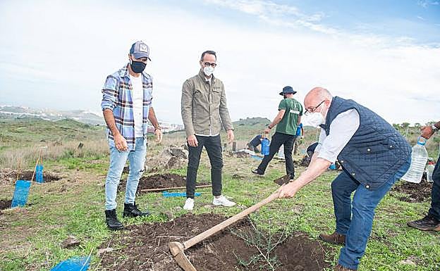 Arranca la plantación del Bosque Pocoyó en Gran Canaria con los primeros 1.000 árboles