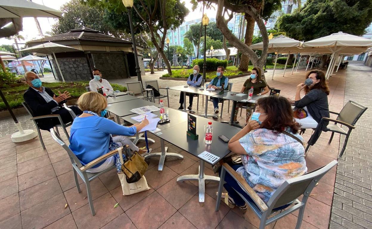 Reunión de los concejales del Partido Popular