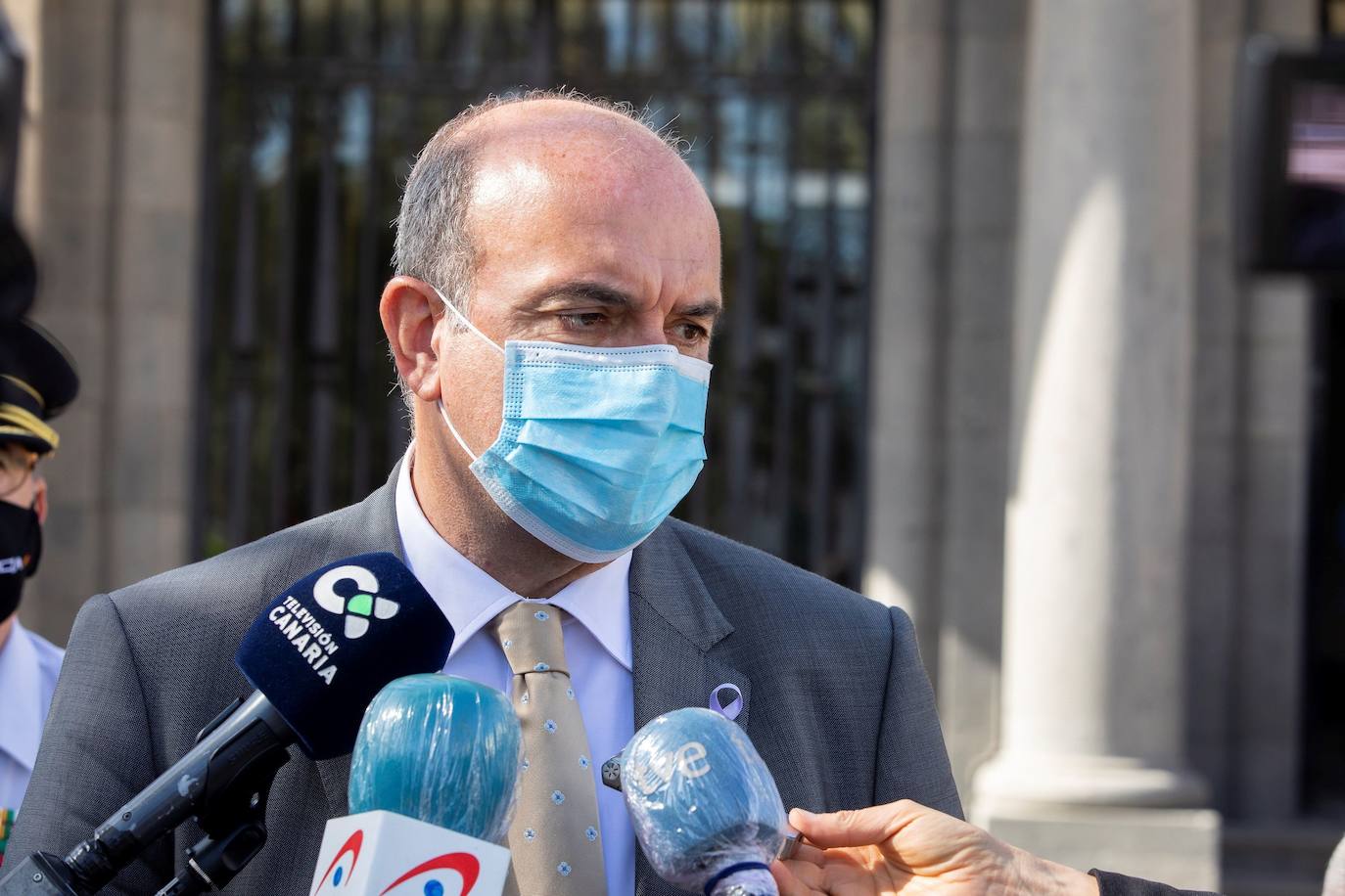 El delegado del Gobierno en Canarias, Anselmo Pestana. 