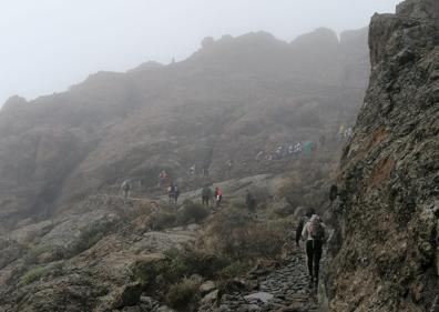 Imagen secundaria 1 - Finaliza la etapa del segundo fin de semana del Camino de Los Valores 2020