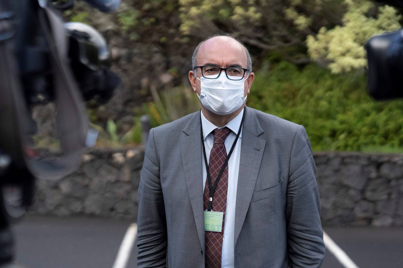 El delegado del Gobierno, Anselmo Pestana. 