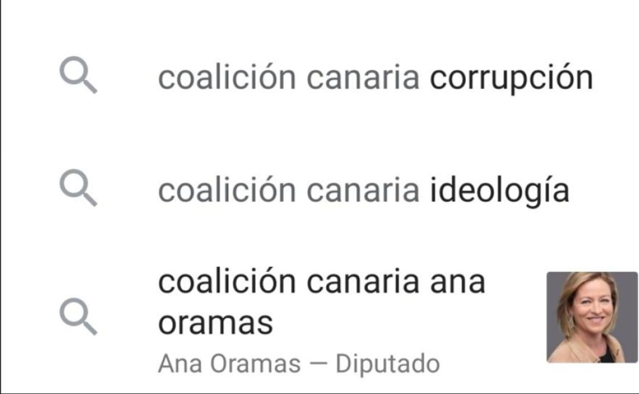 Pantallazo de la búsqueda en 'Google'. 
