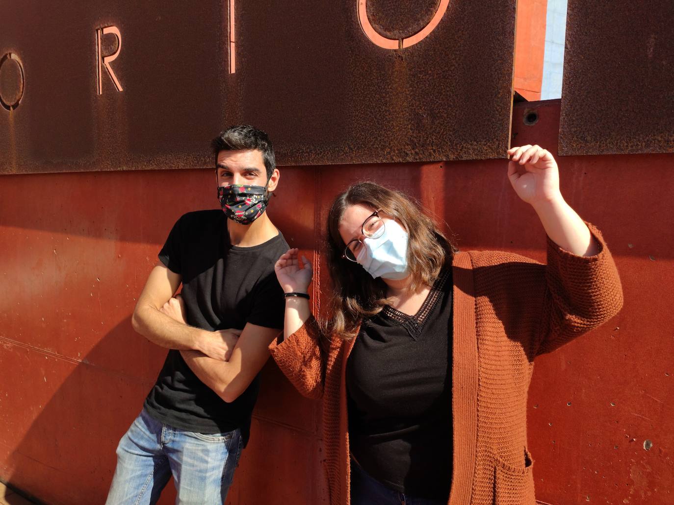 Jorge Bolaños y Delia Santana. 