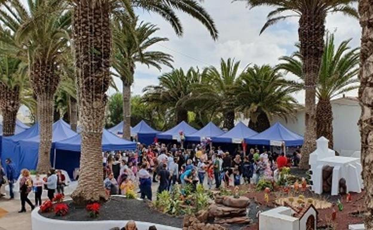 Mercadillo en 2019. 