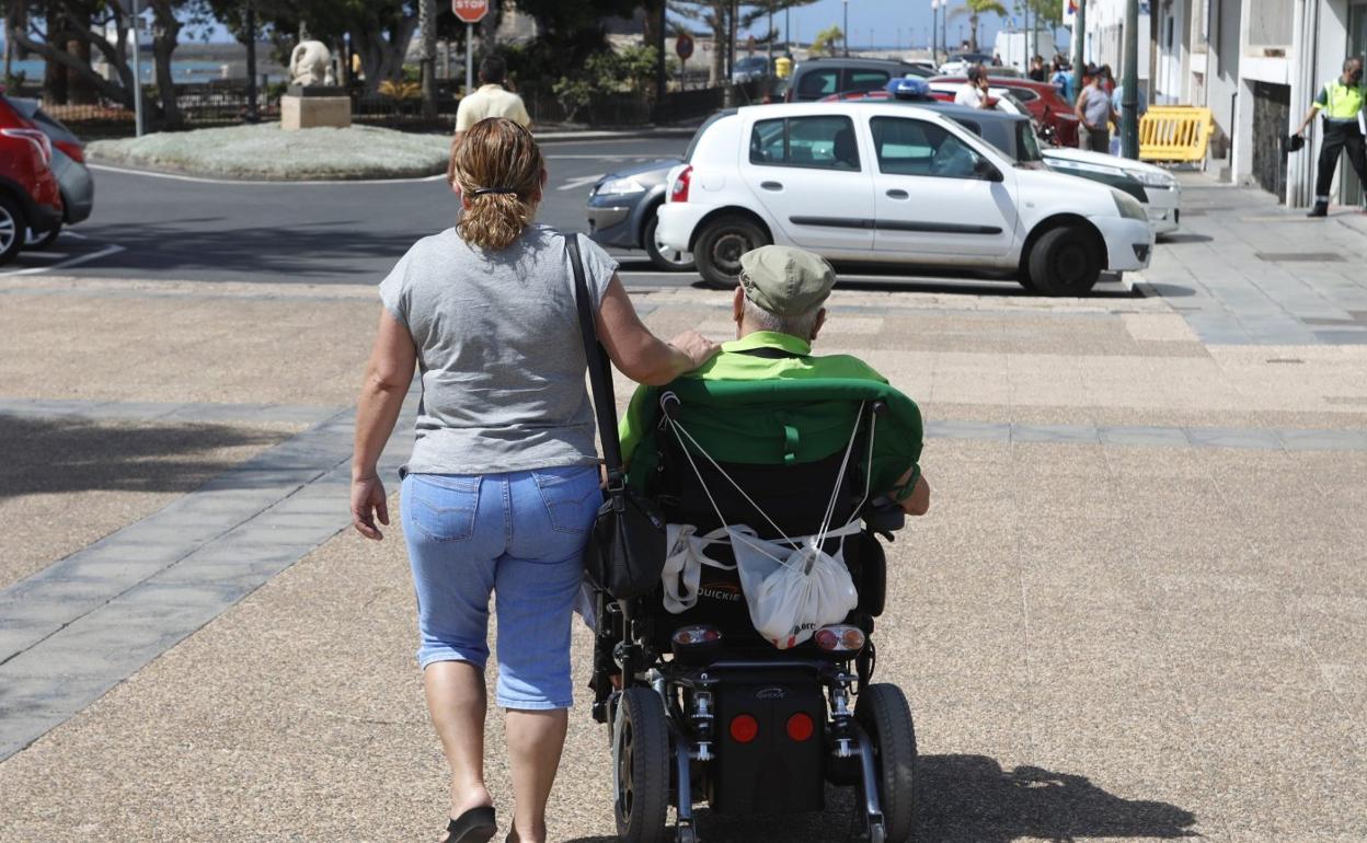 Persona con discapacidad. 