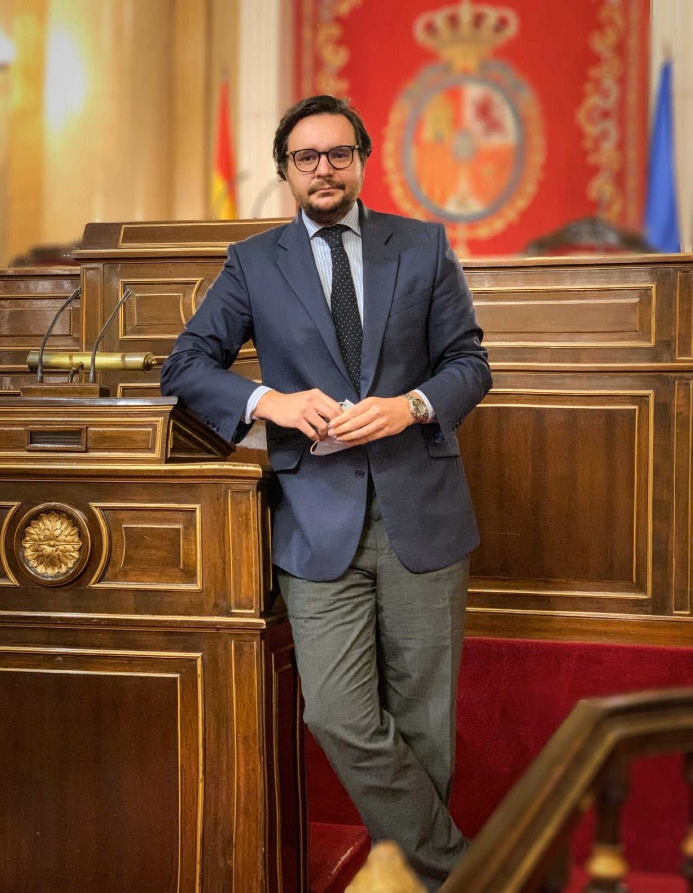 Sergio Ramos es senador del Partido Popular por la isla de Gran Canaria. 