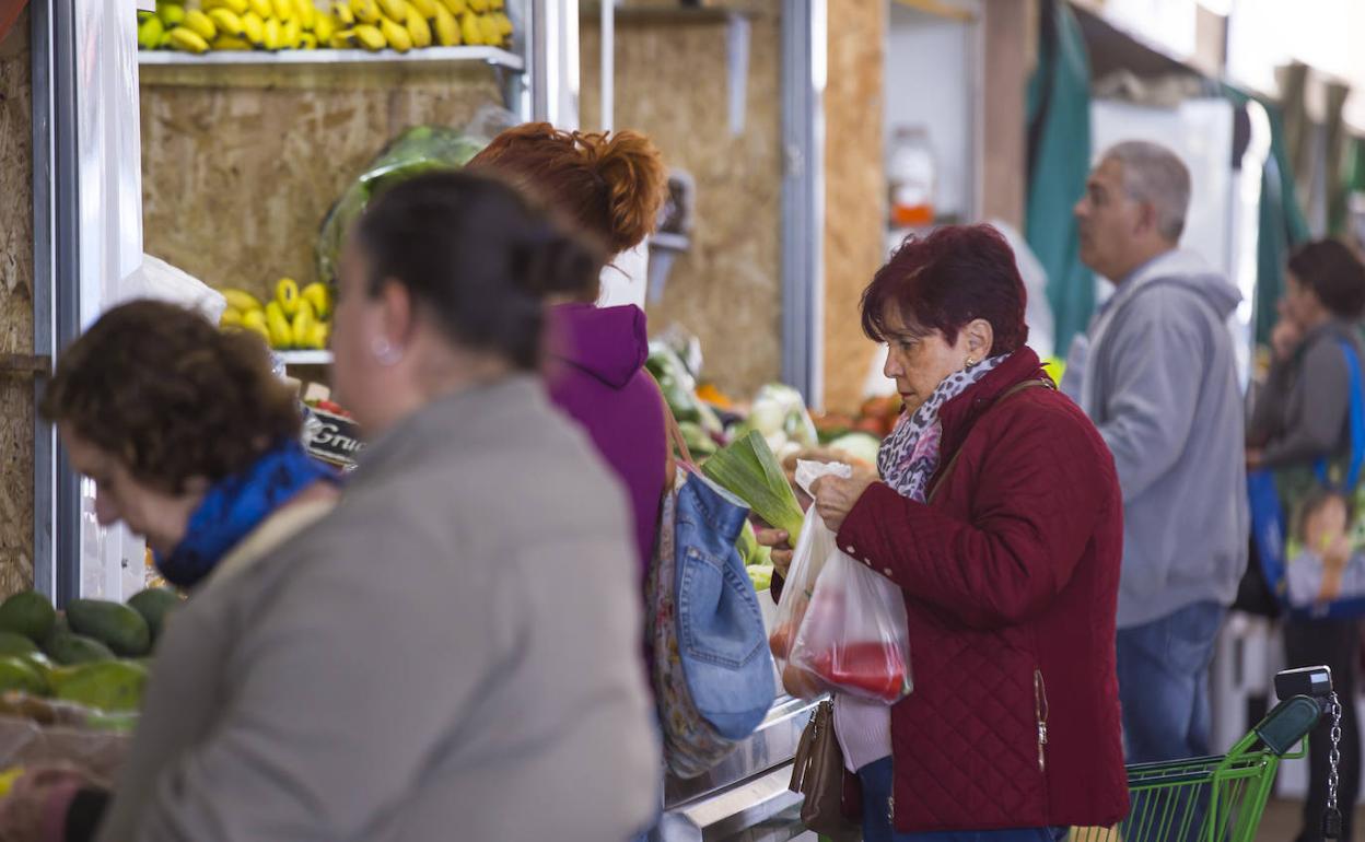 Imagen de archivo del mercado