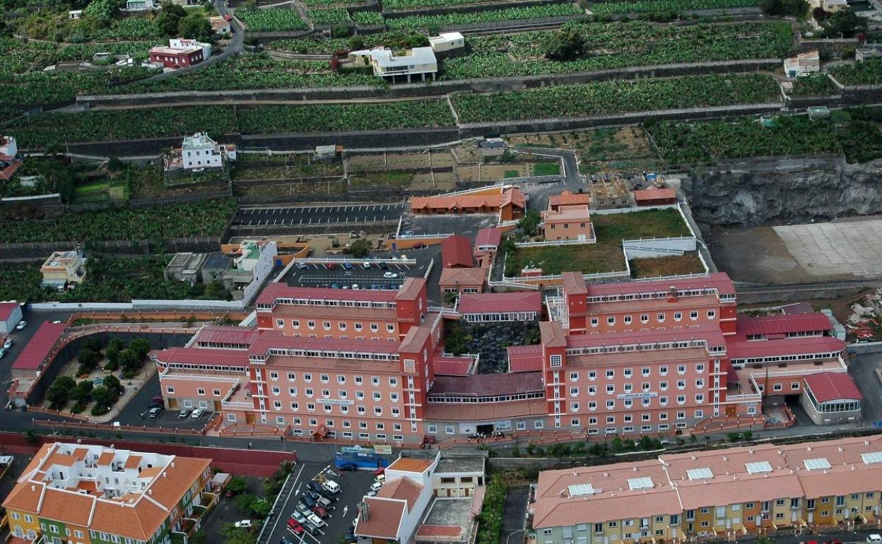 Imagen de la residenica de mayores Santa Rita, en el Puerto de La Cruz (Tenerife). 
