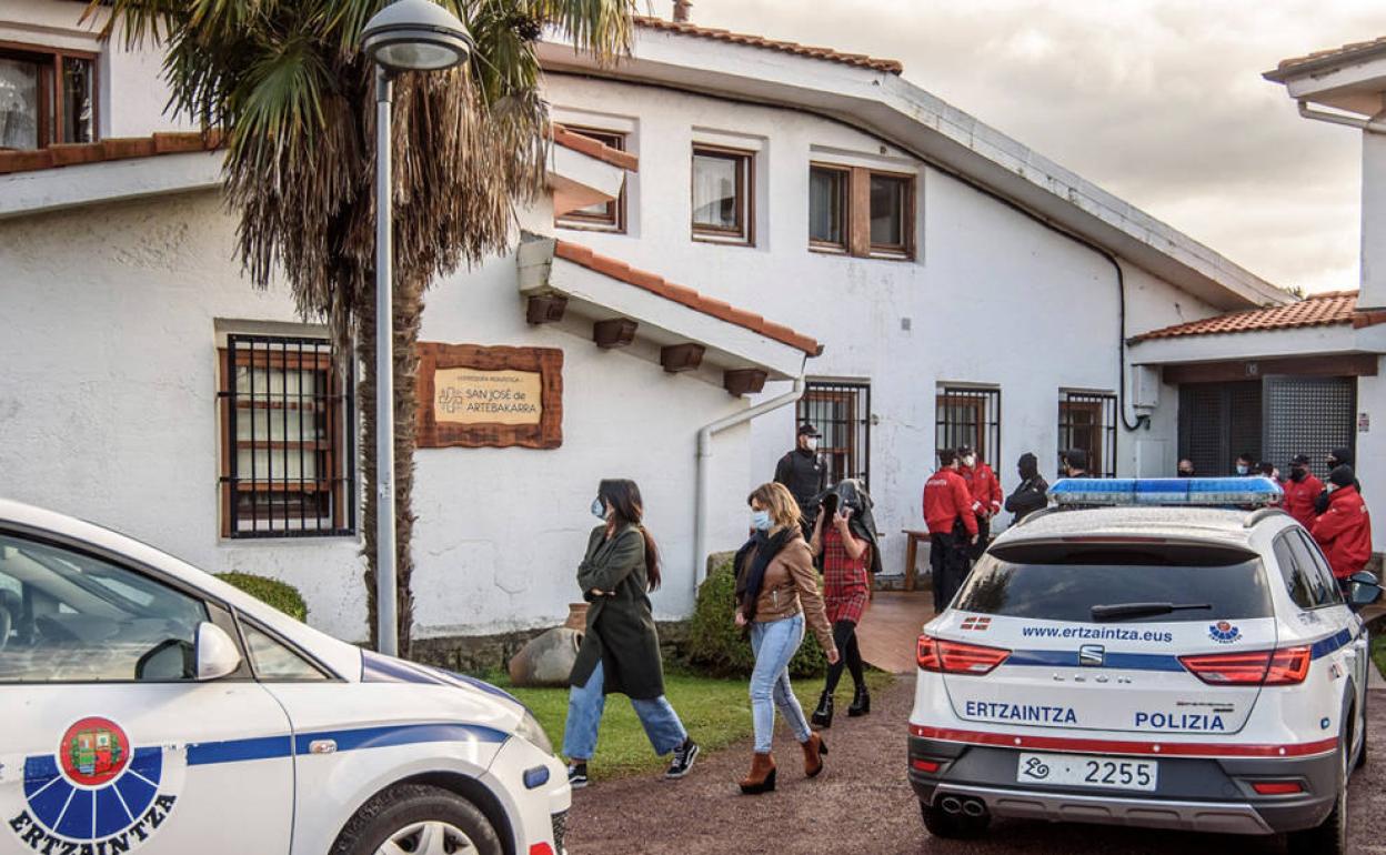 Imagen del convento en que el se realizaba la fiesta. 